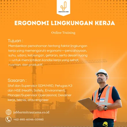 Ergonomi Lingkungan Kerja